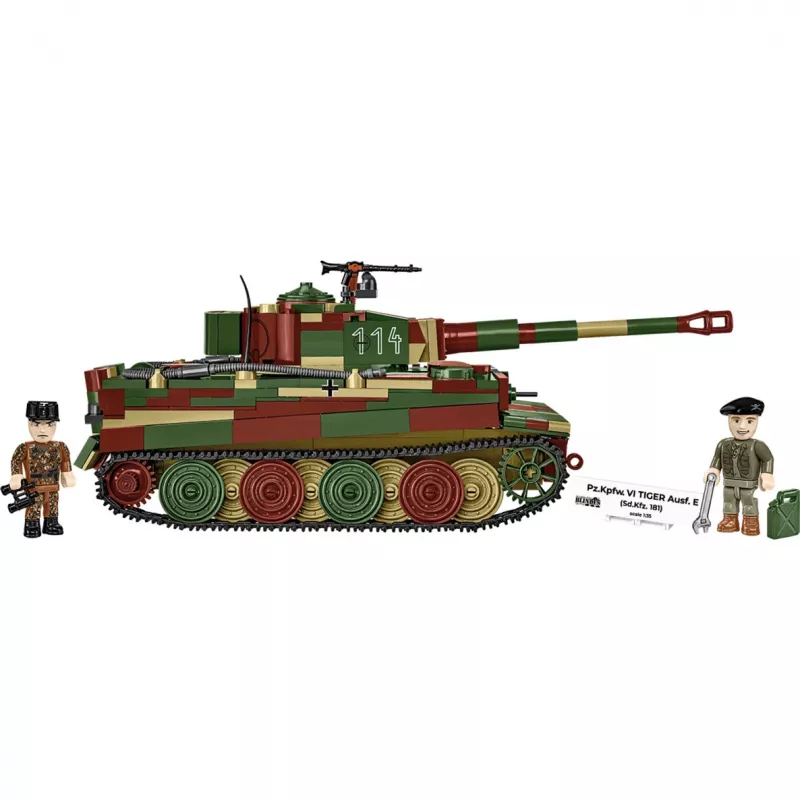 Blocos de construção Pz.Kpfw. VI Tiger versão E 870 peças