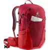 Mochila de caminhada Deuter Futura 27 mulher vermelha