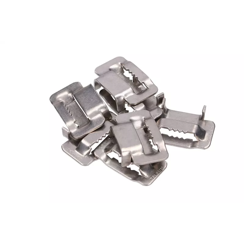 Clipe de aço Extralink para fita de aço de 20mm com dentes
