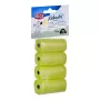 Sacos de dejetos Trixie Lemon Scented M — 20 unid. por rolo, 4 rolos (80 sacos), plástico amarelo