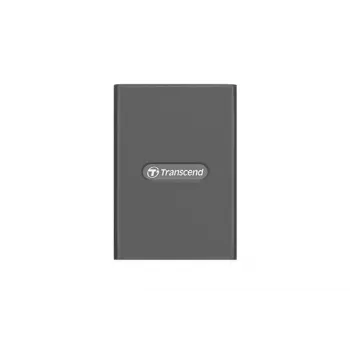 Transcend RDE2 Leitor de cartões USB 3.2 Gen 2 Type-C Cinzento