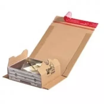 Dinkhauser 20 embalagens de livros ColomPac 19,8 x 13,5 6,3 cm