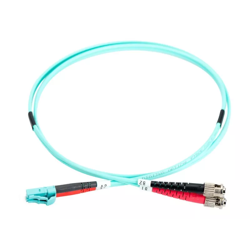 Cabo de patch de fibra ótica Digitus OM3 LC/SC 1 m