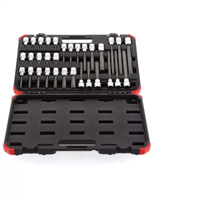 GEDORE red Chaves de fendas com encaixe 1/2 TX 32 peças (R68003032)