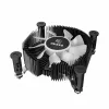 Arrefecedor de ar Akasa AK-CC6615BP01 preto 600-3000 rpm rolamento de esferas duplo
