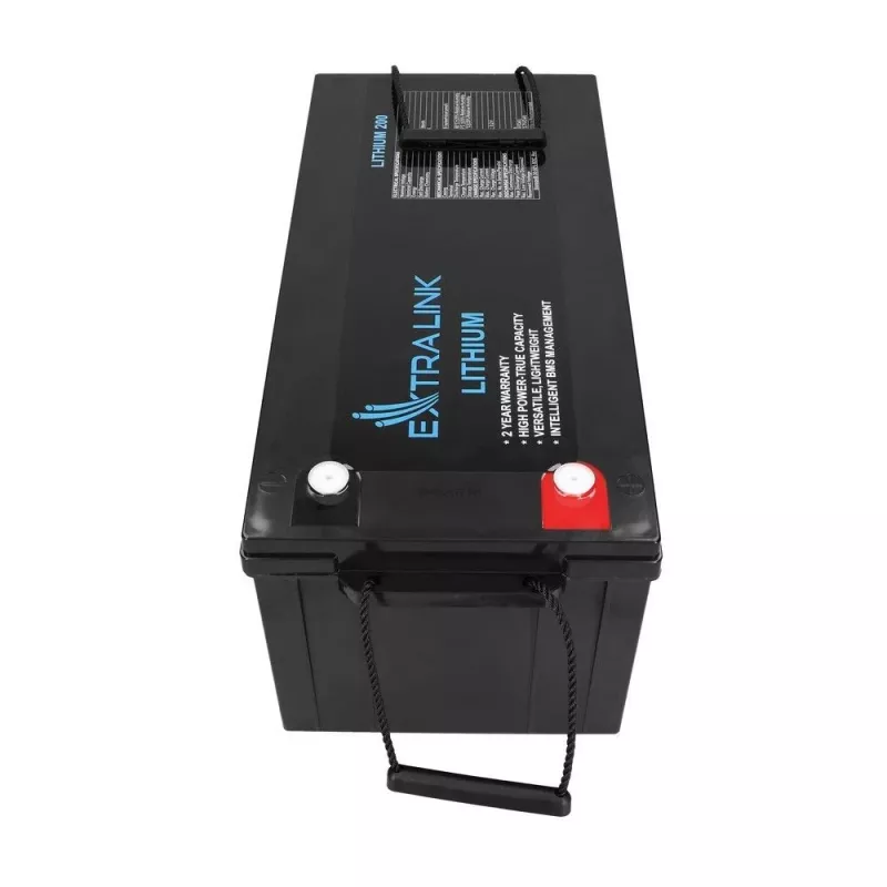 Extralink EX.30479 bateria recarregável industrial de lítio-ferro-fosfato (LiFePO4), 12,8 V, 200 Ah