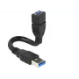 Cabo USB DeLOCK 0,15 m 2xUSB3.0-A
