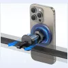 Suporte magnético para telemóvel no carro usams ZJ081 — suporte magnético para smartphones, design compacto, instalação fácil