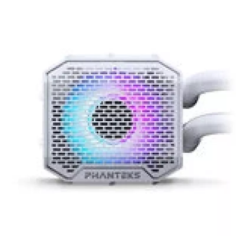 PHANTEKS XT Pro Ultra janela em vidro temperado, D-RGB + Glacier One 360M25 Gen2 DRGB, 360 mm, bundle - branco