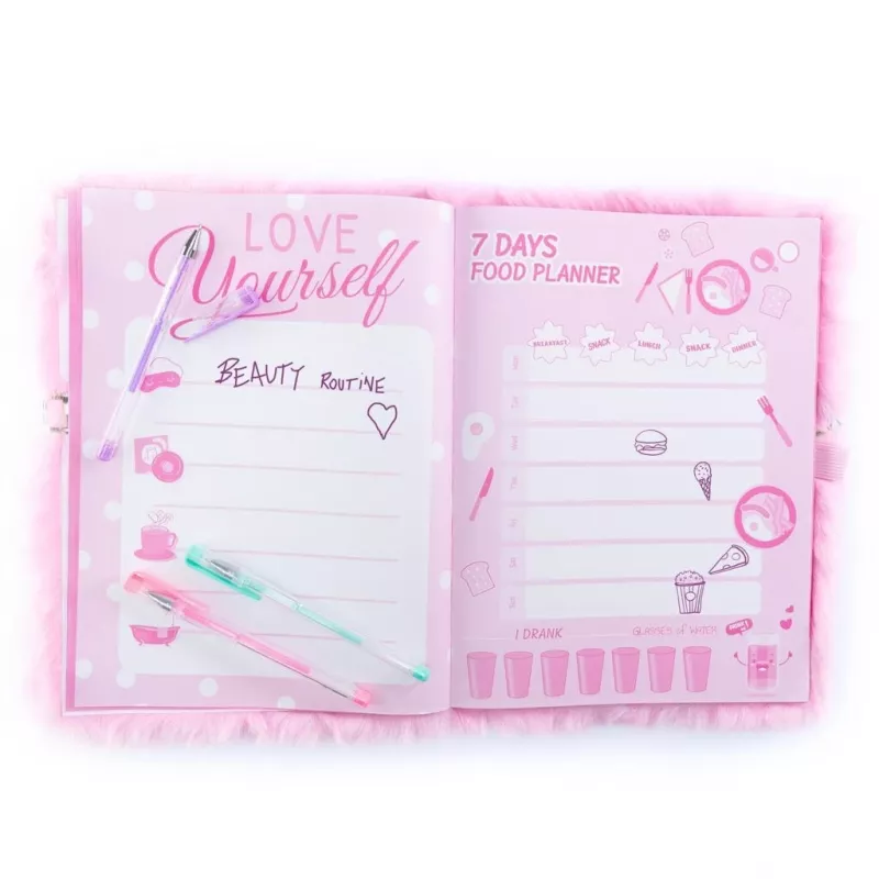 Bloco de planeamento Nice Maxi planner Unicorn 16012 – bloco de notas recarregável para notas e planeamento