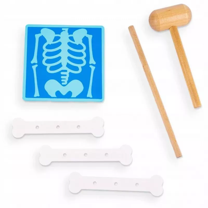 Conjunto de brincar médico para crianças Extralink Little Doctor mala, 43 peças