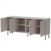 Cómoda 4D ABI 200x45x88 caxemira mate