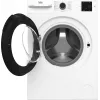 Máquina de lavar roupa BEKO BM1WFSU36233WB, 6 kg, classe energética B, 44,6 cm, 1200 rpm, motor inverter, Steam Cure