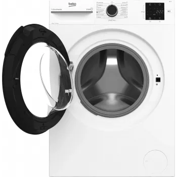 Máquina de lavar roupa BEKO BM1WFSU36233WB, 6 kg, classe energética B, 44,6 cm, 1200 rpm, motor inverter, Steam Cure