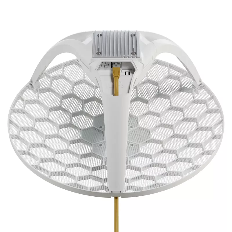 Modem móvel MikroTik LHG LTE6 Kit 4G PoE Outdoor, 1x Gigabit Ethernet, bandas 700/850-M, CPU 0,8 GHz, 256 MB RAM