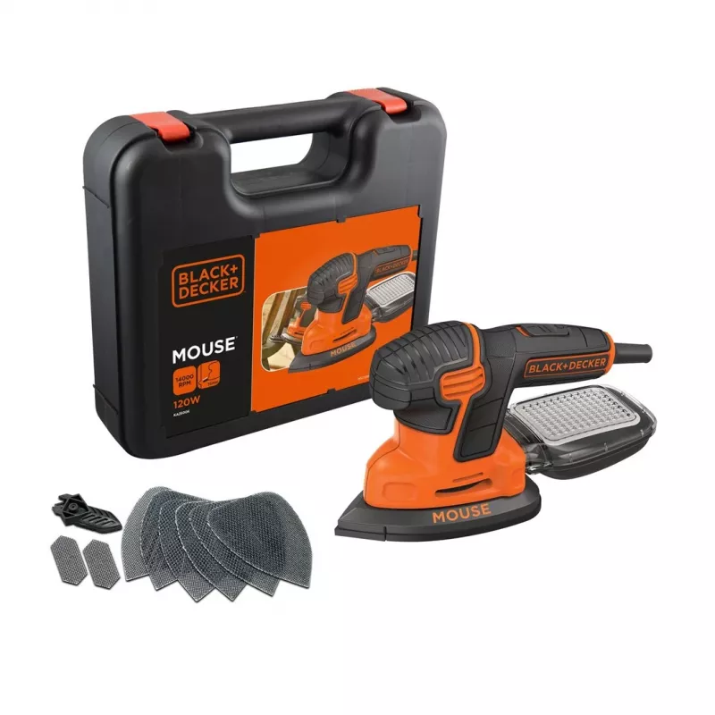 Black & Decker KA2500K-QS lixadeira multifunções de 120 W