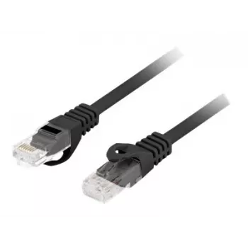 Cabo de rede LANBERG Cat6 U/UTP PCU6-10CU-0500-BK, RJ-45 para RJ-45, 5 m, preto