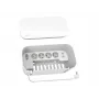Régua de tomadas LogiLink LPS281U 4 tomadas com segurança 2 USB-A 1 USB-C branca