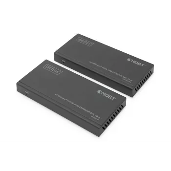 Conjunto extensor KVM Digitus 4K HDBaseT HDMI 70 m com fios