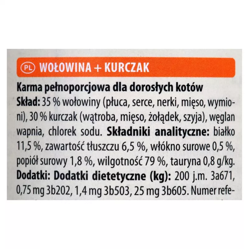 ANIMONDA Carny Adult Vaca e Frango - Alimento húmido para gatos - 400 g