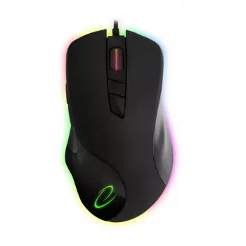 Rato ótico gaming ESPERANZA EM132 – 7 botões, 7200 DPI, RGB, para destros, USB 2.0, cabo de 1,5 m