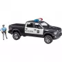 Veículo de brincar Polícia Pickup BRUDER RAM 2500 Police 02505 – modelo à escala, veículo de brincar