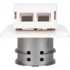 Tomada de parede de fibra ótica FTTH Digitus DN-93201 adaptador SC/LC 86x30x86mm