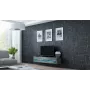 Suporte de TV Cama VIGO novo 30/140/40 cinzento/cinzento brilhante