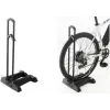 Suporte para bicicleta FISCHER 10446 — suporte de estacionamento de 1 lugar, plástico e alumínio, preto