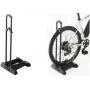 Suporte para bicicleta FISCHER 10446 — suporte de estacionamento de 1 lugar, plástico e alumínio, preto