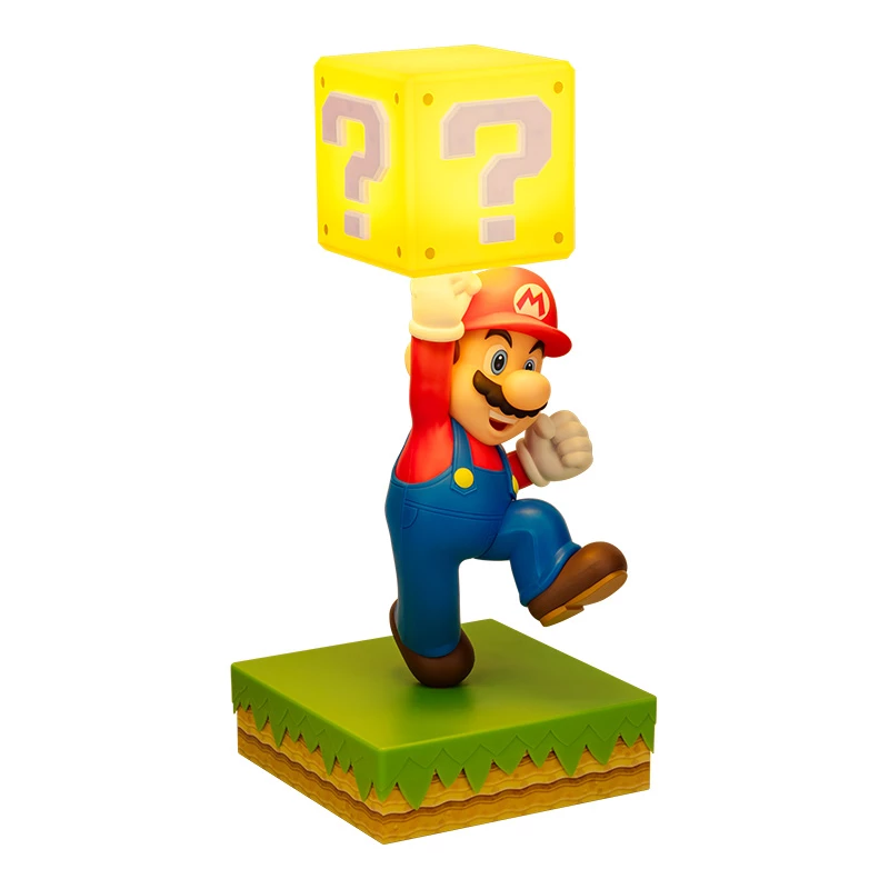 Candeeiro de mesa Paladone Super Mario Diorama Light — diorama iluminado decorativo para secretária ou prateleira
