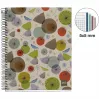 Bloco universitário MIQUELRIUS Eco Design 4 quadriculado DIN A5 margem interior (A246399)