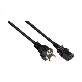 Good Connections ficha de contacto de proteção para C13 preto 3m