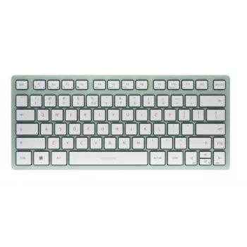 Teclado CHERRY KW 7100 MINI BT universal Bluetooth QWERTY US International cor menta