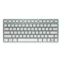 Teclado CHERRY KW 7100 MINI BT universal Bluetooth QWERTY US International cor menta