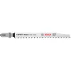 Bosch 2 608 900 550 Lâmina de serra de recortar/serra de marquetería/serra de sabre lâmina de serra de recortar aço alto carbono (HCS) 3 peças