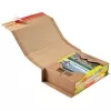 ColomPac CP020.12.020 - embalagem flexível - embalagem para livros em cartão canelado - 325 x 250 x 80 mm - castanho - 1 pack = 20 unid. (CP020.12.020)