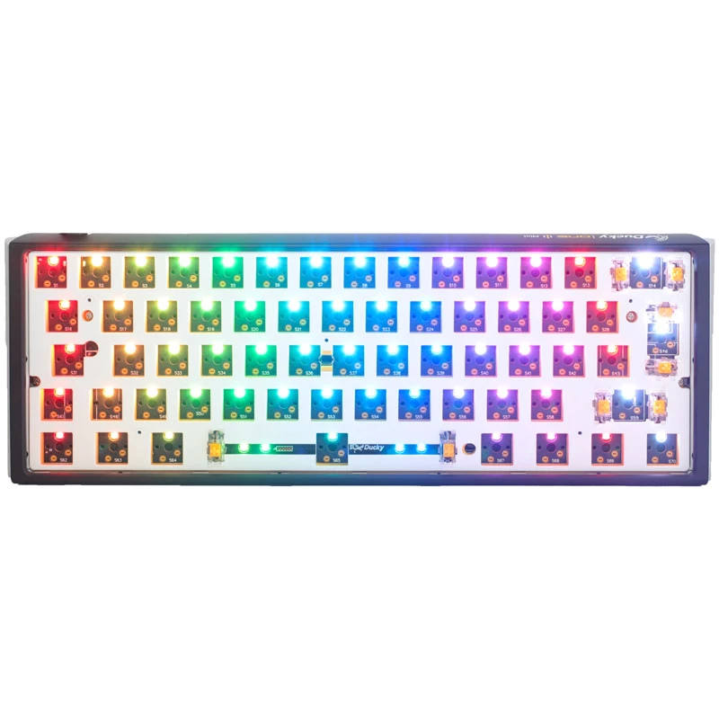 Teclado Ducky One 3 Hot-Swap Barebone Mini Gaming USB Inglês Americano Preto