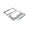 Chassis rack Lanberg SC01-6502-12B 2U preto 7 ventoinhas