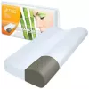 Almofada ortopédica MDH MDQ001109 com capa de bambu, conceito de suporte ajustável
