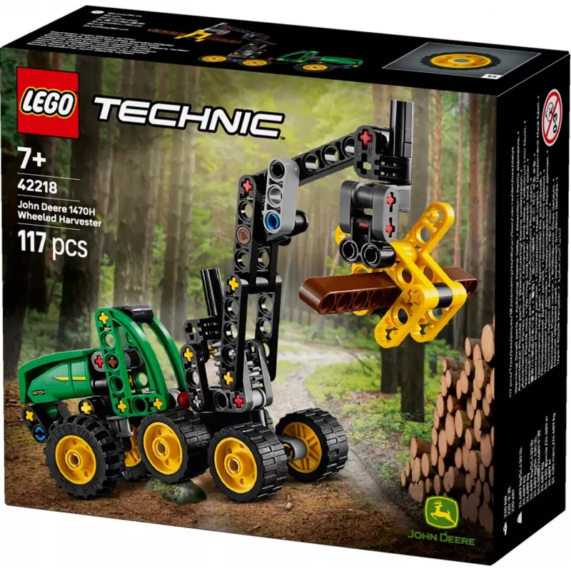 LEGO TECHNIC 42218 John Deere 1470H Harvester de Rodas