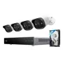 NVR Gravador de segurança Eufy E40 — Entrada 4K de 8 canais, 2 TB HDD (expansível até 16 TB), Preto/Cinzento/Branco