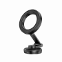 Suporte magnético para telemóvel CANYON OnGrip 10 alumínio preto