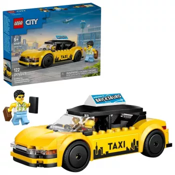 LEGO CITY 60487 Táxi Amarelo