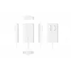 Kit de router Wi‑Fi ZTE MC889 com unidade exterior 5G LTE-A, Wi‑Fi 6, dupla banda 2,4/5 GHz, 160 MHz, 5 portas Gigabit, PoE, IP65 para uso exterior