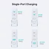 Carregador de secretária Unitek P1229ABK01-EU 100 W com 2× USB-A e 2× USB-C