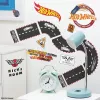 Autocolantes de parede Paladone Hot Wheels Personalisation PP13745HW — autocolantes decorativos autoadesivos para quartos de criança