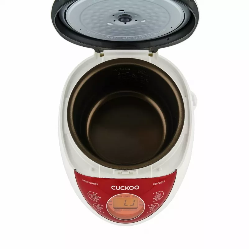 Cuckoo CR-0351F RED panela de arroz 0,54 L 425 W vermelho, branco