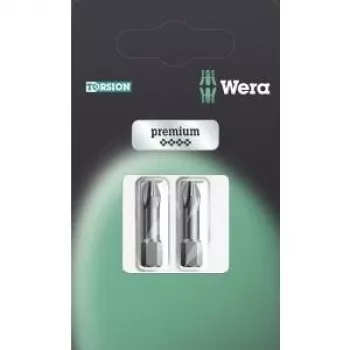 Wera 05073326001 conjunto de pontas Phillips PH 1, PH 2, PH 3, 851/1 TZ, 3 unid.