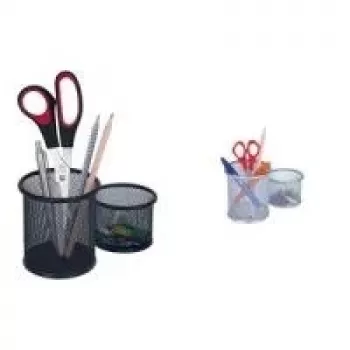 Porta-canetas WEDO 65401 metal preto